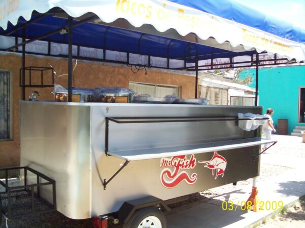 Carreta para Tacos de Camarón y pescado - Imagen 4