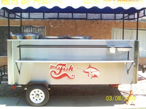 Carreta para Tacos de Camarón y pescado - Imagen 2