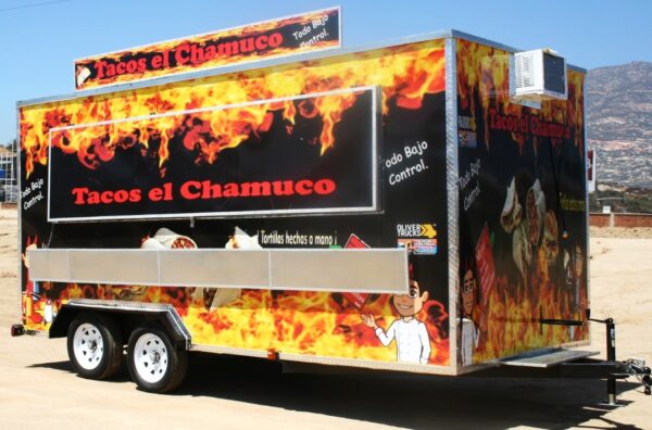 Carreta para Venta de Hot Dogs