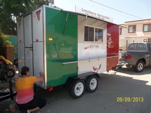 Carreta para venta de comida Mexicana - Imagen 2
