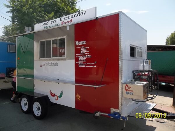 Carreta para venta de comida Mexicana - Imagen 5