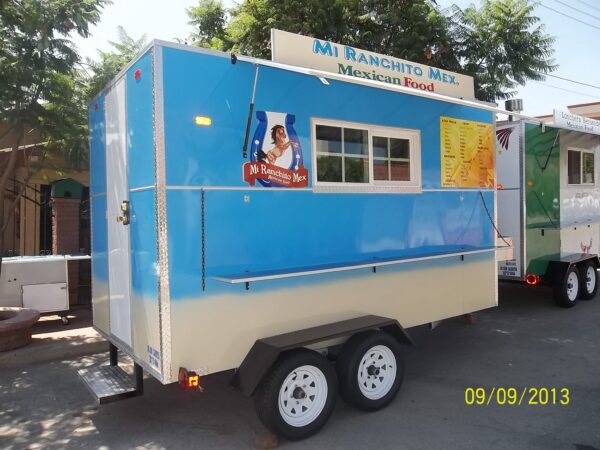 Carreta para venta de comida Mexicana en Azul - Imagen 3