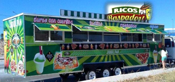 Camión para venta de comida Variada