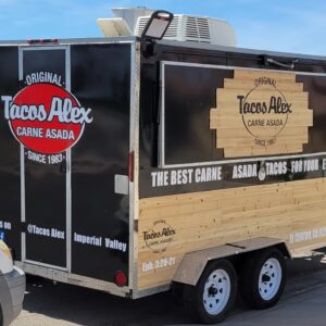 Carreta para venta de tacos de Asada